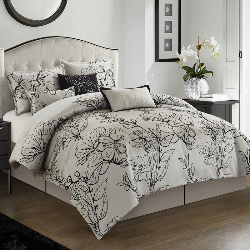 Georgia Comforter Set, King Comforter + 6 Additional Pieces