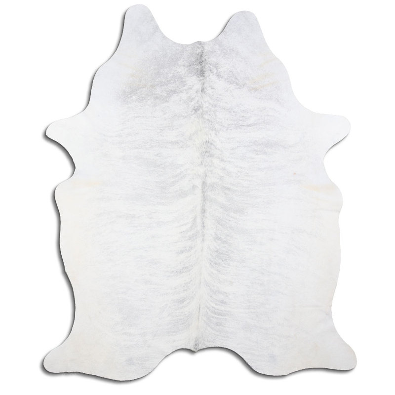 Pelkey Handmade Cowhide Beige/Gray Area Rug