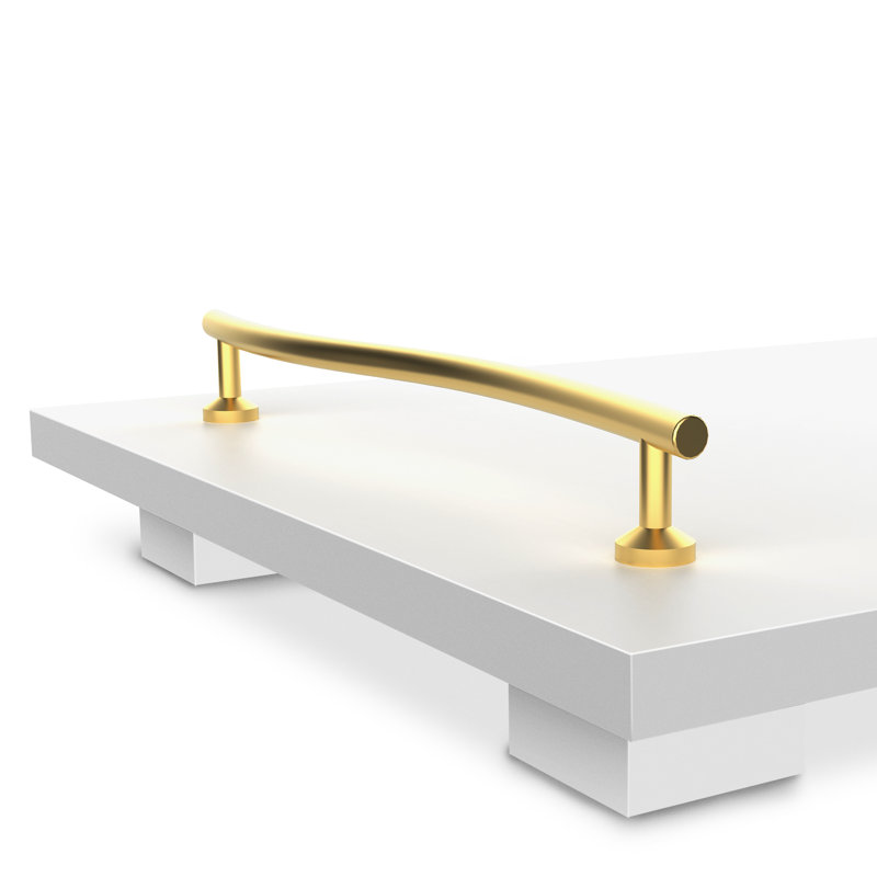 Plateau de coiffeuse Dyma, Blanc