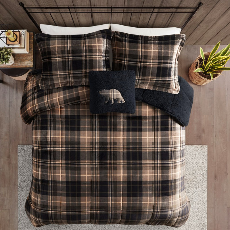 Édredon très grand multicolore - To, matelassée 12 po, l 20 po x L 36 po, literie de 14,32 lb