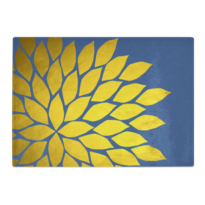 Abstract Leaves No.3 Chopping Board
