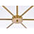 Caisha 6 - Light Dimmable Sputnik Modern Linear Chandelier-71050011-71050014