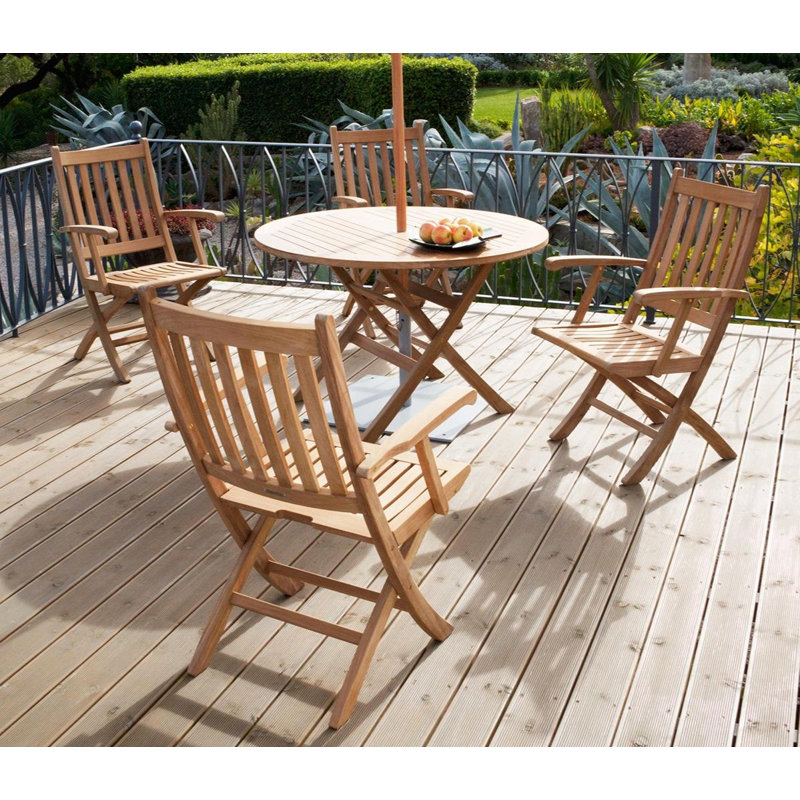 Ascot Outdoor Teak Dining Armchair