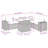 Vidaxl Garden Sofa Set