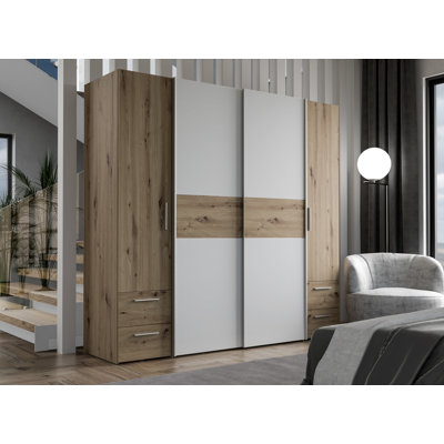 Razina Manufactured Wood Wardrobe