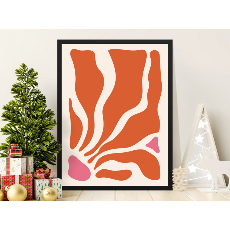 Como Single Picture Frame Print, Orange, 40.64 cm H x 30.48 cm W