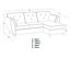 Hoxton 3 Seater Leather Maxi Sofa Chaise-1067608396-1067608395-1069049786