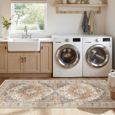 Malila Machine Washable Non-Slip Area Rug