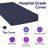 ProHeal Max-Density Pressure Redistribution Foam Mattress with Protective Raised Rails - 36" x 76"