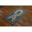 Petit tapis bleu et blanc Ningxia