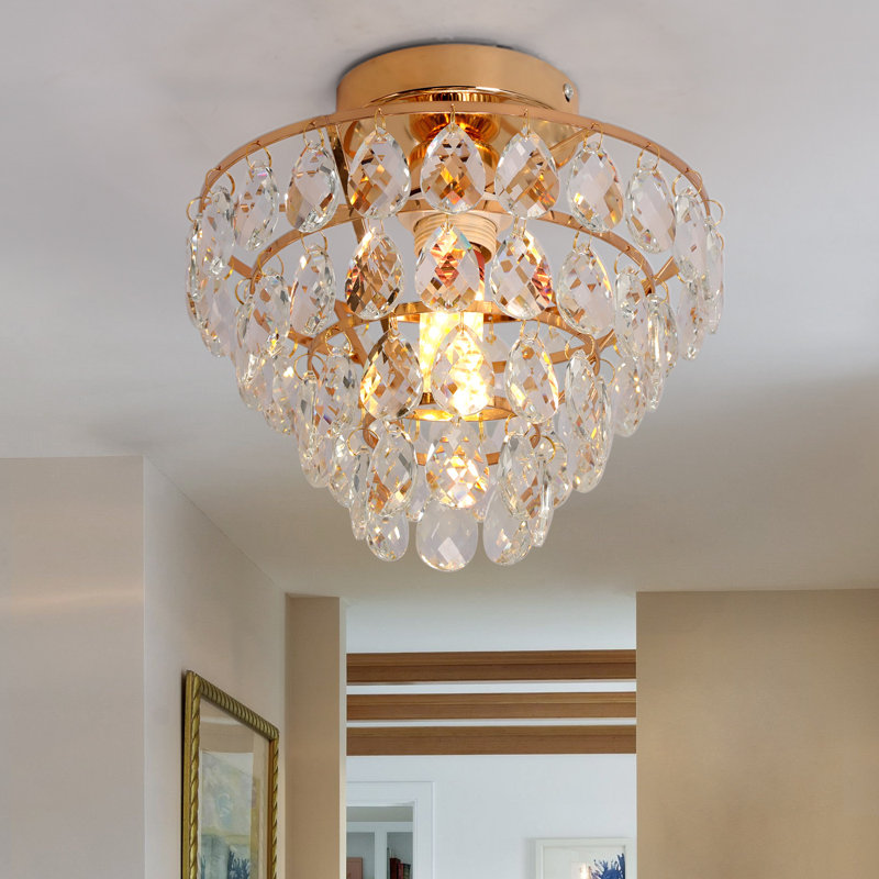 Slana Flush Mount, Gold