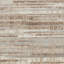 Tapis tissé à la machine abstrait 6 pi x 9 pi brun