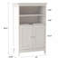 Armoire d'appoint à 2 portes Jal soliddin