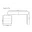 Commode moderne moderne simple et luxueuse noire