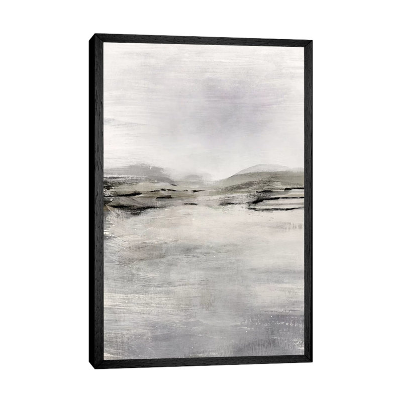 High Ground by Dan Hobday - Print on Canvas, 101.6cm H x 66.04cm W x 3.81cm D, Black Framed