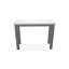 Table d'appoint d'extérieur en polymère rustique 10 po x 27 po-109665022