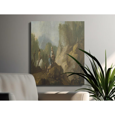 Culbreth 1 Piece Wrapped Canvas Wall Art Set