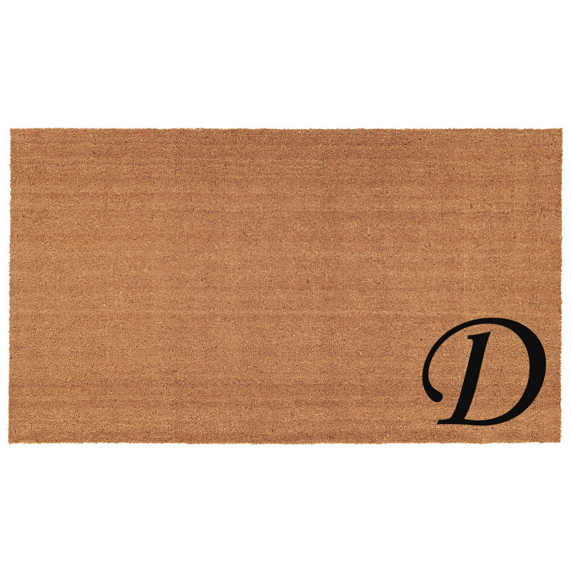 Tapis d'entrée antidérapant Zebrowski, D, Rectangle 1 pi 6 po x 2 pi 6 po