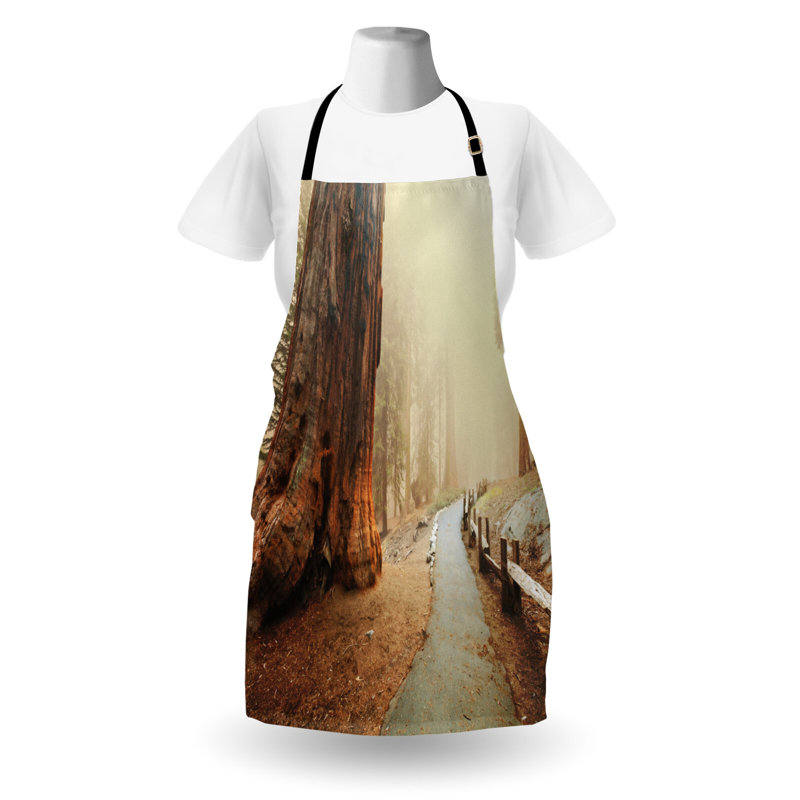 No Pattern Bib Apron