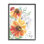 Let 's Get Cozy Spring Daisy Rose Arrangement XXL encadré noir, art texturé par Courtney Morgenstern