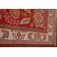 Tapis de couloir géométrique Kazak rouge 3 x 10