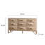 Commode 3 tiroirs, commodes et commodes modernes, meuble télé, commode en bois clair