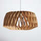 Gwyn Single Light Solid Wood Wood Dimmable Pendant