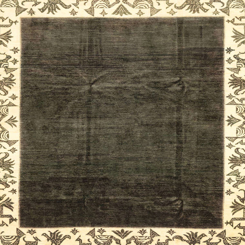 Abstract Indoor Rug, Square 7'