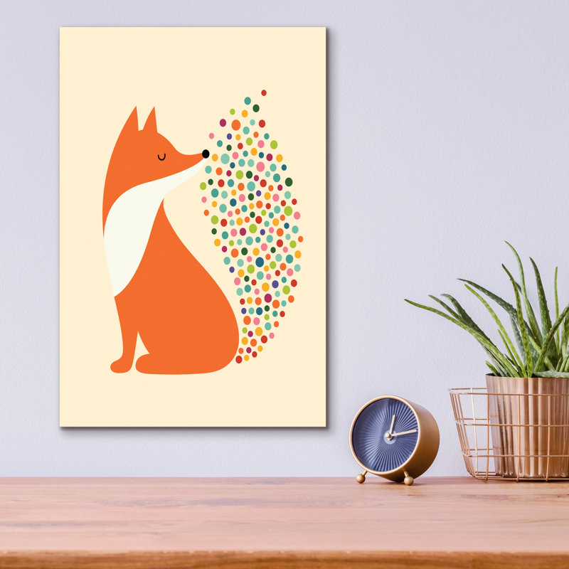 «Little Fire» par Andy Westface, H 16 po x l 12 po x P 0,13 po