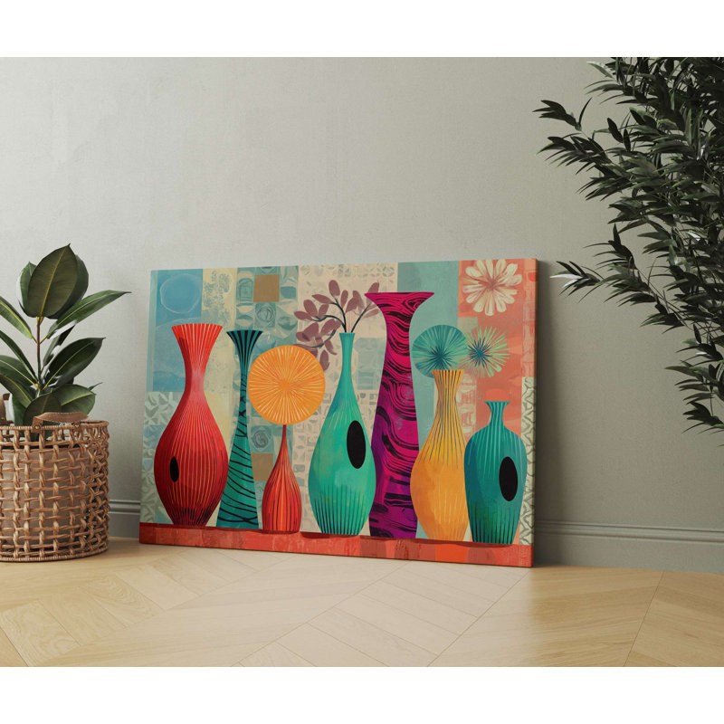Stunning Decorative Canvas Painting, 19.7 x 27.6 inches | 100% Canvas with 100% Wooden Frame (Thickness: 0.8 x 1.2 inches) | Perfect for Living Room, Bedroom, or Office Decor, Elegant Art Piece for Any Space