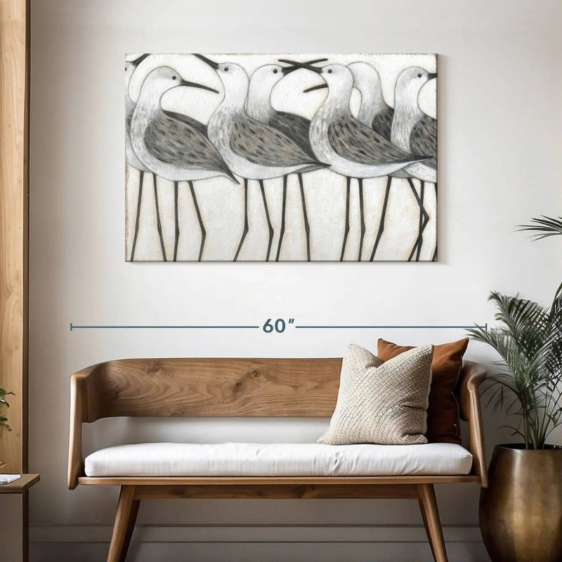 Brampt Shorebird Social, H 30 po x l 45 po