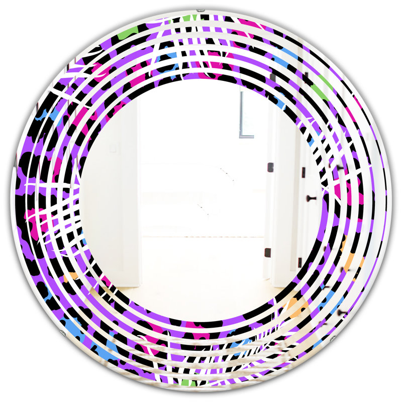 Miroir mural Wave, 23,6 po x 23,6 po