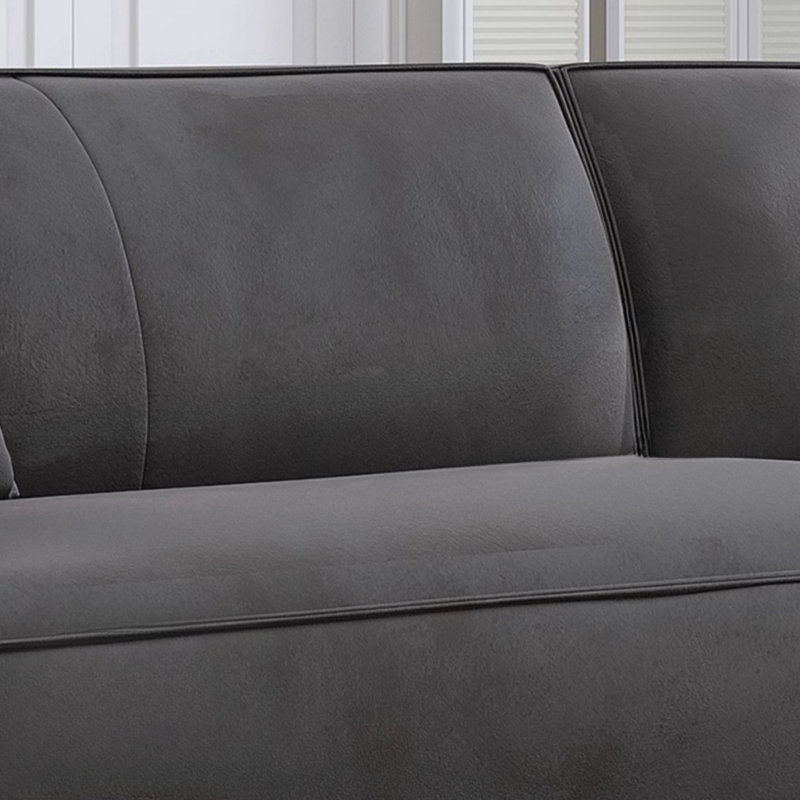 Straight-Line Minimalist Living Room Couch