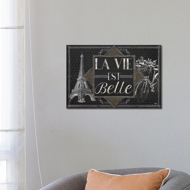 Vive Paris II by Janelle Penner - Wrapped Canvas Print, 66.04 cm H x 45.72 cm W