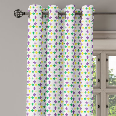 Sateen Blackout Curtains / Drapes Single Panel