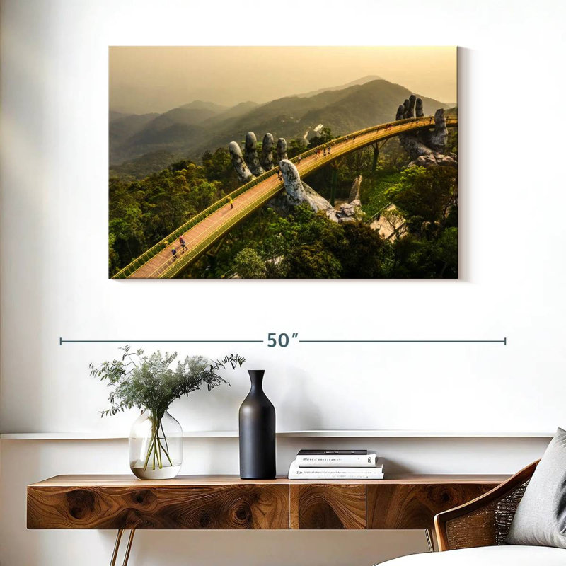 Lilie Vietnam Golden Bridge, H 26 po x l 39 po