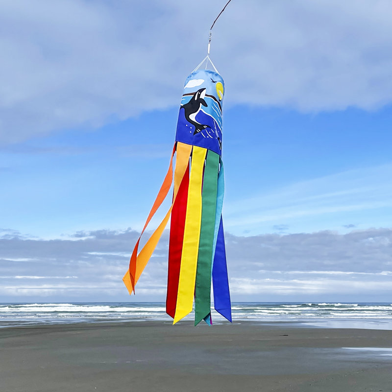 Orca Whale 40" Windsock