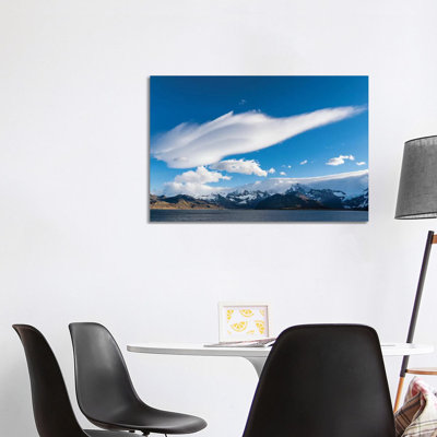Cumberland East Bay And The Mountains Of The Allardyce Range. South Georgia Island - Wrapped Canvas Print