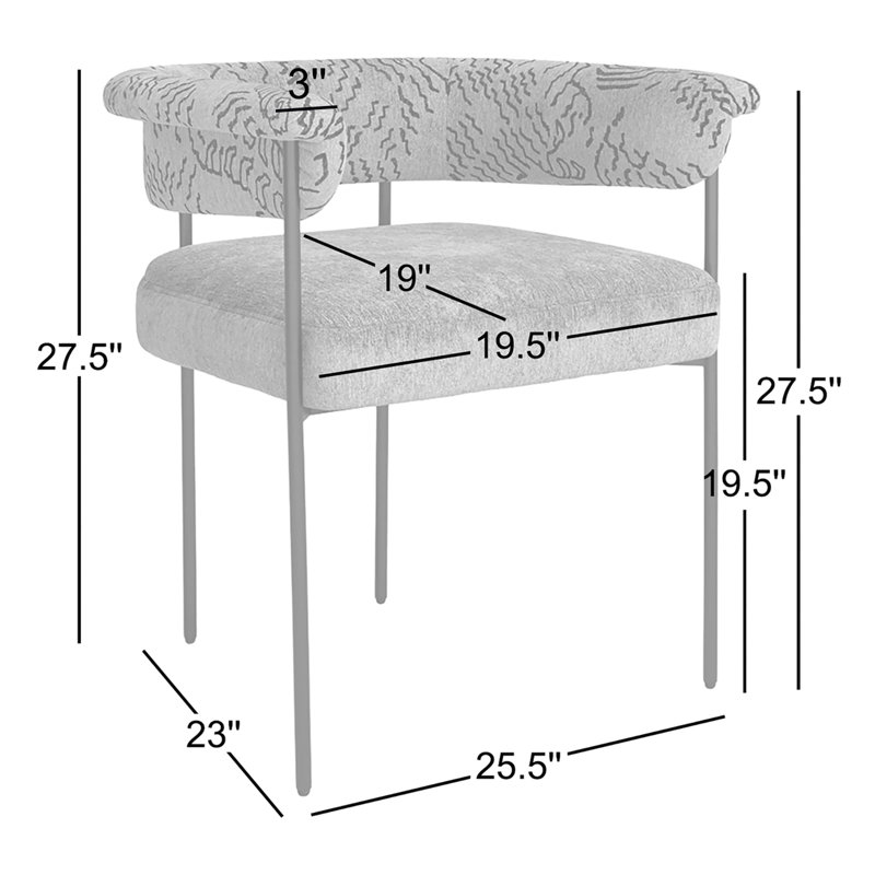 Carrie Upholstered Arm Chair