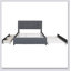 Lit plateforme tapissier avec 2 tiroirs et 1 lit gigogne-2111812697-2111812696