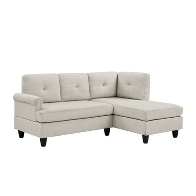 2  Piece Upholstered Sectional