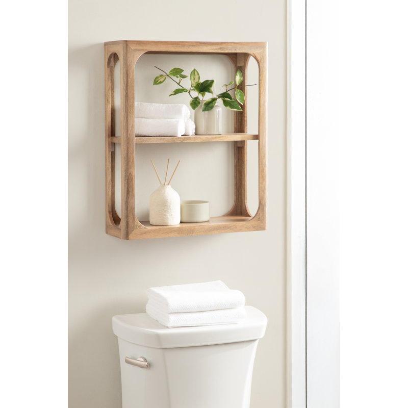 Étagère murale en bois de manguier Dahl
