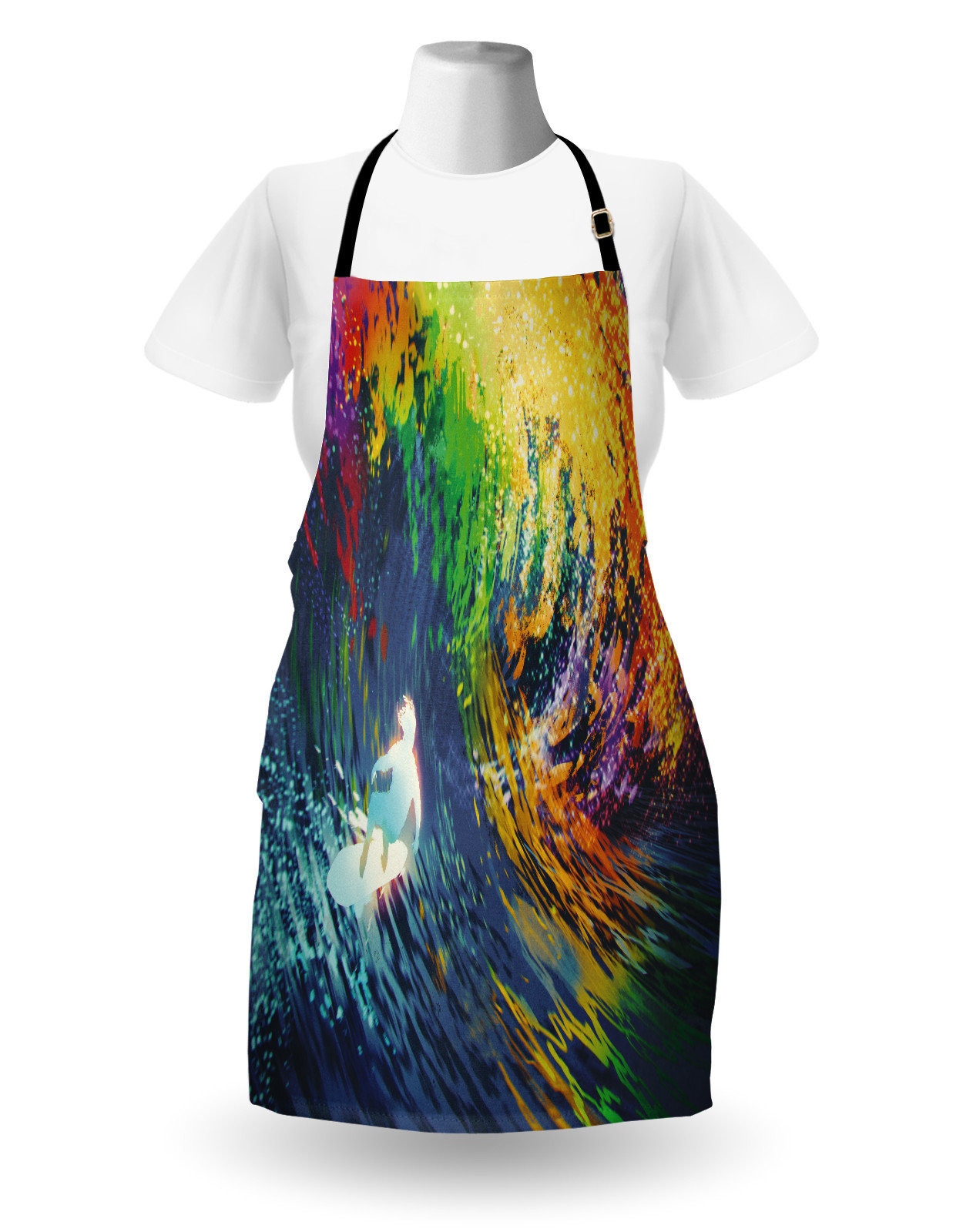 East Urban Home Abstract Bib Apron | Wayfair
