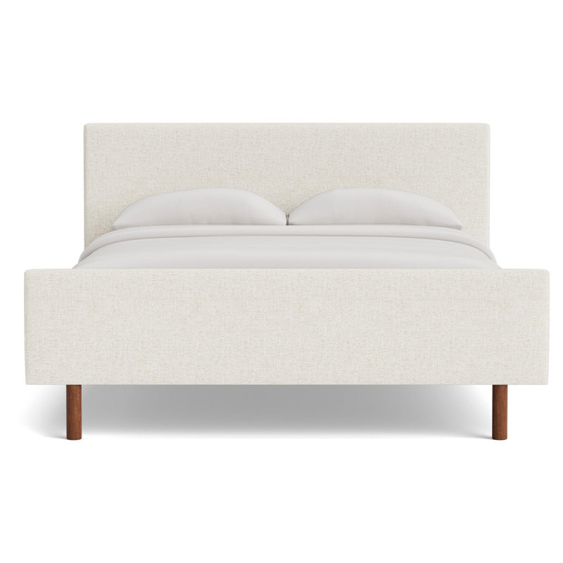 Skinny Fat Bed, Velvet - Sage, Queen