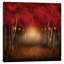 Melody rouge, reproduction d’art sur toile tendue-18774722-74286363-74286362