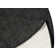 Uni Miami Flatweave Black Rug