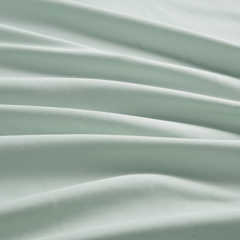 Drap-housse uni en microfibre Coolmax, Lit simple, Turquoise