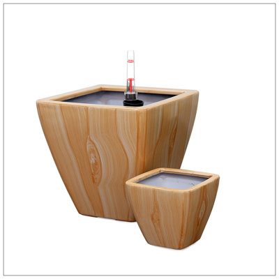 Ebern Designs 2-Pack Smart Self-Watering Planter Pot For Indoor And Outdoor