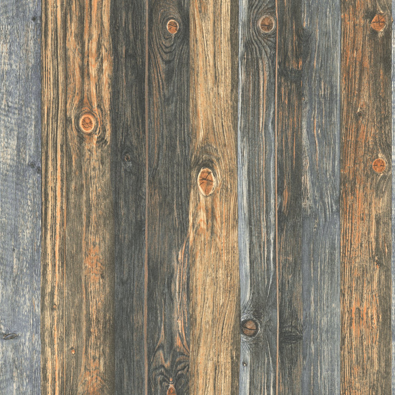 33cmm x 33cm Matte Wallpaper Roll, Brown/Dark Grey