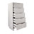 Granville 24" Chest In White (5-Drawer)-2087995304